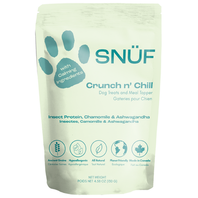 SNUF Dog Meal Topper Crunch N' Chill