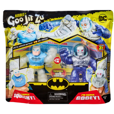 Heros Of Goo Jit Zu DC Artic Armour Batman Versus Mr. Freeze