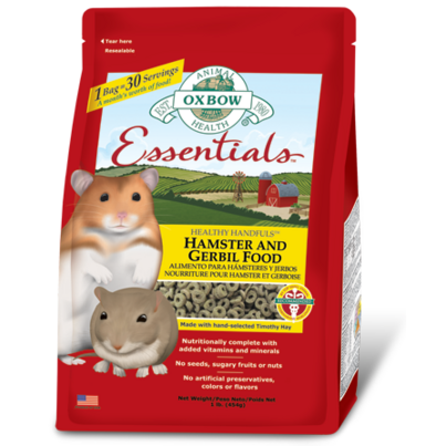 Oxbow Essentials Healthy Handfuls Hamster And Gerbil Food
