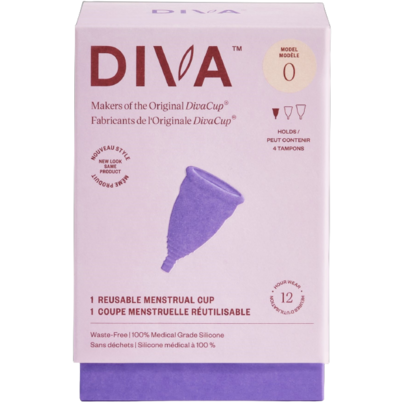 DivaCup Menstrual Cup Model 0/Youth