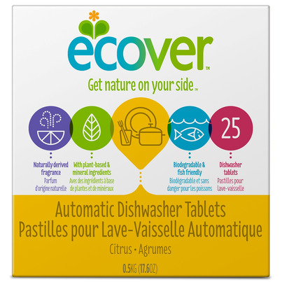 Ecover Automatic Dishwasher Tablets Citrus
