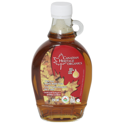 Canadian Heritage Organics Amber Maple Syrup Small