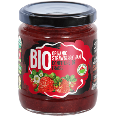 Rudolfs Organic Strawberry Jam