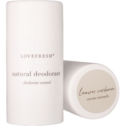 Lovefresh All-Natural Cream Deodorant Stick Lemon Verbena