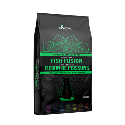 Harlow Blend All Life Stages Grain Free Cat Food Formula Fish Fusion