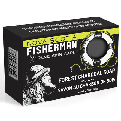 Nova Scotia Fisherman Forest Charcoal Soap