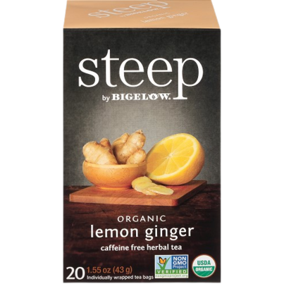 Steep By Bigelow Organic Lemon Ginger Tea