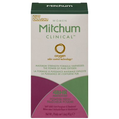 Mitchum Women Clinical Soft Solid Anti-Perspirant & Deodorant Powder Fresh