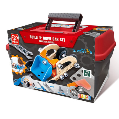 Hape Toys Build ''n'' Drive Car Set