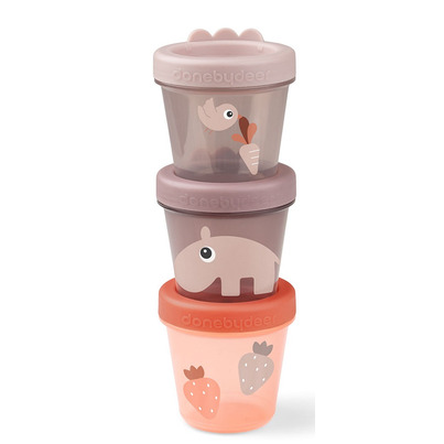 Done By Deer Baby Food Containers Pack Ozzo Powder