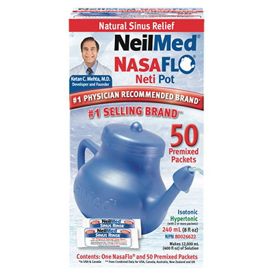 NeilMed NasaFlo Neti Pot (Plastic)