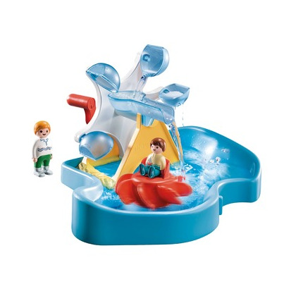 Playmobil 1.2.3 Aqua Water Wheel Carousel