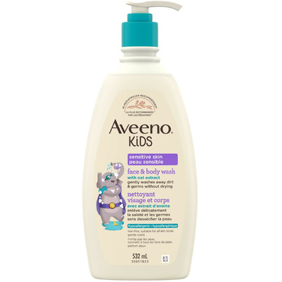 Aveeno Baby Kids Face & Body Wash