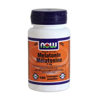 NOW Foods Chewable Melatonin 3 Mg