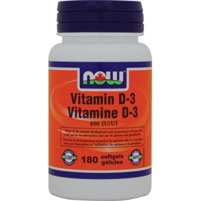 NOW Foods Vitamin D 400 IU