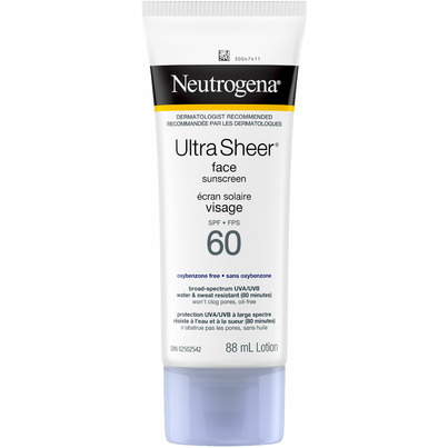 Neutrogena Ultra Sheer Face Sunscreen SPF 60