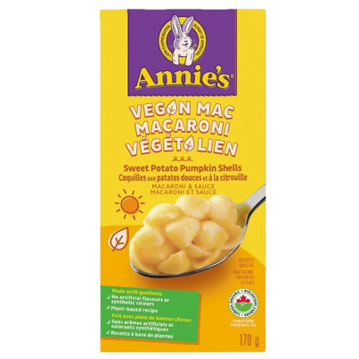Annie's Vegan Sweet Potato Pumpkin Shells