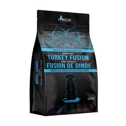 Harlow Blend All Life Stages Grain Free Dog Food Formula Turkey Fusion