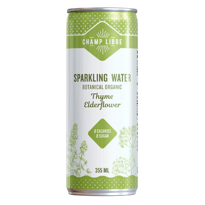 Champ Libre Sparkling Water Thyme & Elderflower