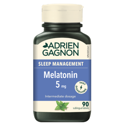 Adrien Gagnon Sleep Management Melatonin 5mg