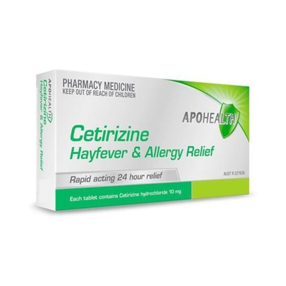 Cetirizine Tablet 10mg Apothecare