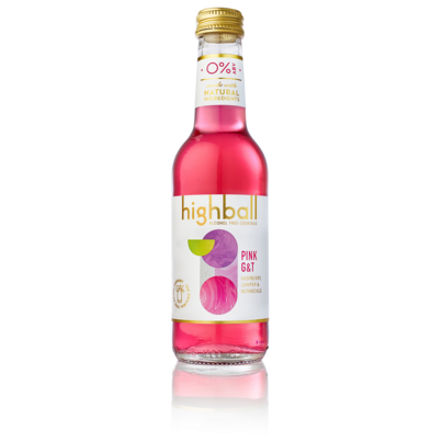 Highball Non-Alcoholic Pink Gin & Tonic