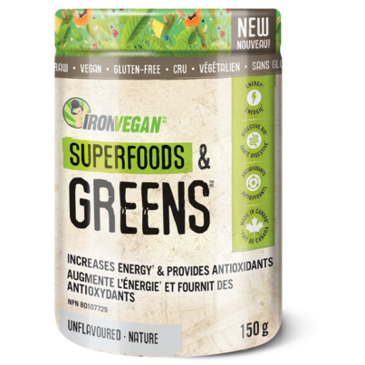 Iron Vegan Superfoods & Greens Powder Unflavoured