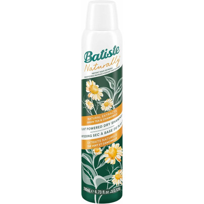 Batiste Naturally Dry Shampoo Green Tea & Chamomile