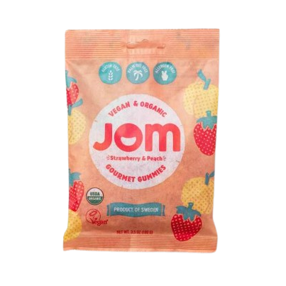JOM Strawberry & Peach Gummies