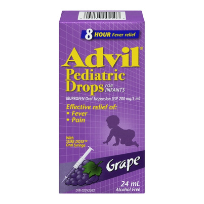 Advil Pediatric Drops For Infants Grape