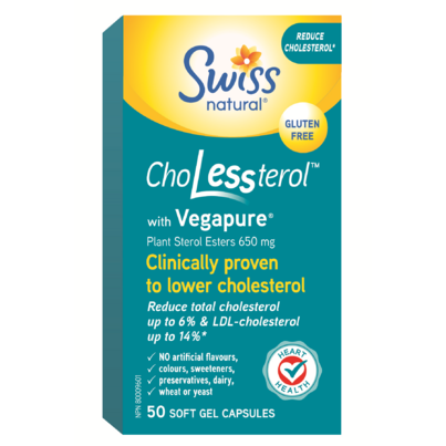 Swiss Natural ChoLESSterol With Vegapure