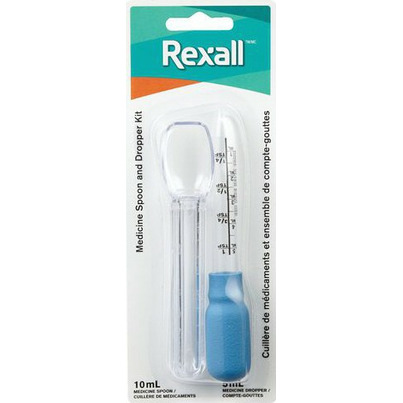 Rexall Medicine Spoon And Dropper