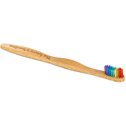 The Future Is Bamboo Rainbow Adult Soft Toothbrush