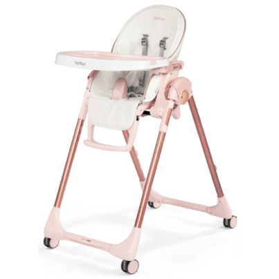 Peg Perego Prima Pappa Zero High Chair Mon Amour Rose Gold