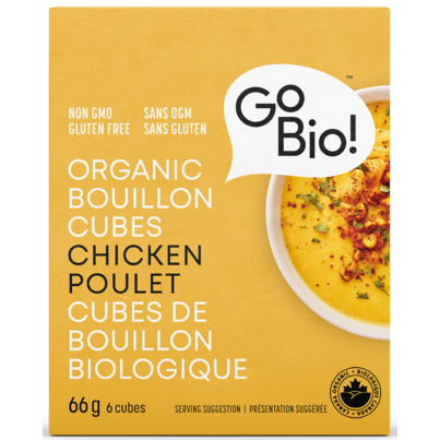 GoBIO! Organic Chicken Bouillon Cubes