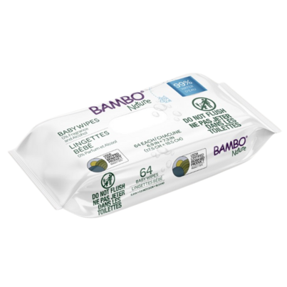 Bambo Nature Water Based Wet Wipes