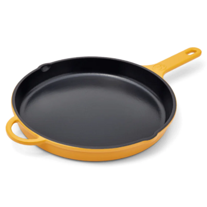 Great Jones Cast Iron Skillet King Sear Mustard