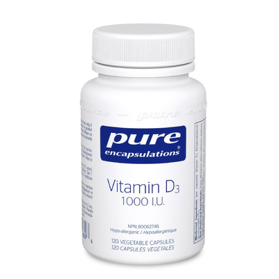 Pure Encapsulations Vitamin D3 1,000 I.U.