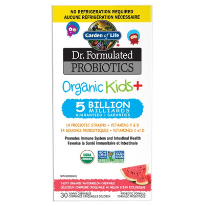 Garden Of Life Dr. Formulated Probiotics Organic Kids And Watermelon