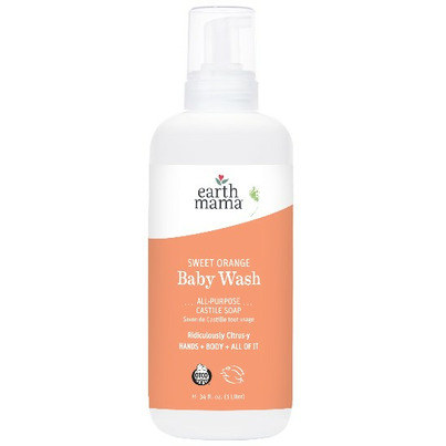 Earth Mama Organics Sweet Orange Baby Wash