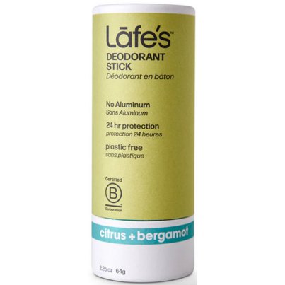 Lafe's Stick Deodorant Citrus + Bergamot