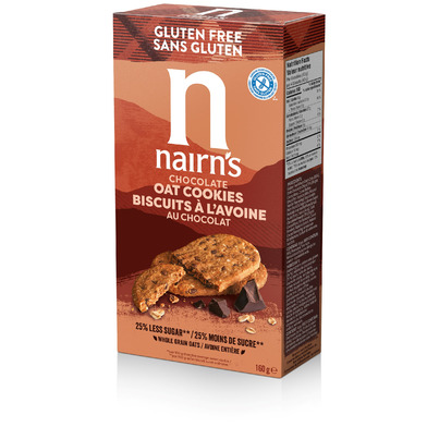 Nairn's Gluten Free Oat & Chocolate Cookies