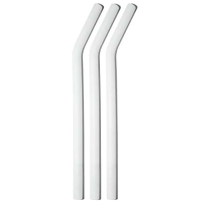 bkr Reusable Silicone Straws Frost