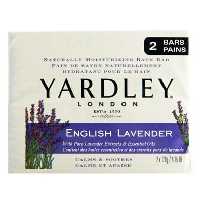 Yardley English Lavender Naturally Moisturizing Botanical Soap