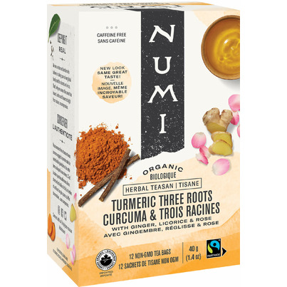 Numi Organic Three Roots Turmeric Tea