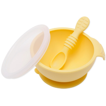 Bumkins Silicone First Feeding Set Pineapple