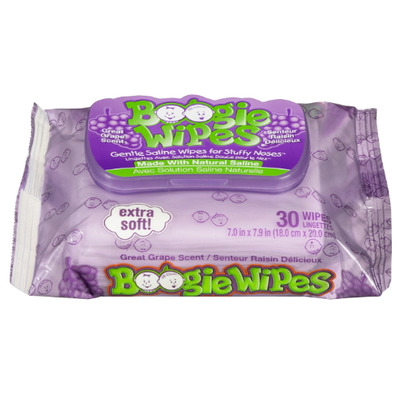 Boogie Wipes Great Grape Scent