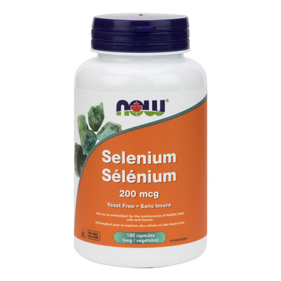NOW Foods Yeast Free Selenium 200 Mcg
