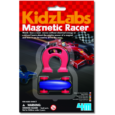 4M Kidz Labs Magnetic Racer