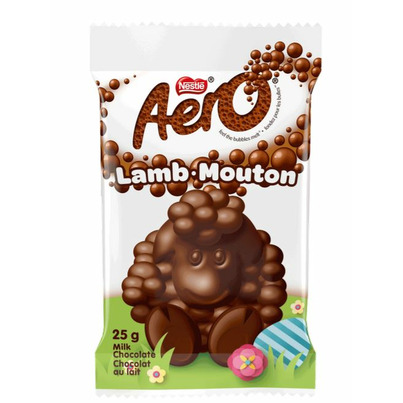 Nestle Aero Easter Milk Chocolate Lamb